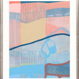 Miami Abstract III X-Large (1000mm W x 1400mm H) / Clear Acrylic