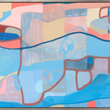 Miami Abstract IV (Canvas) Large (1109mm W x 903mm H)