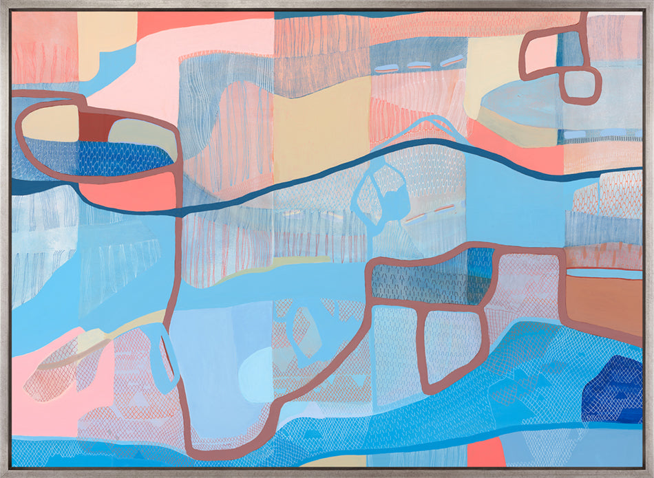 Miami Abstract IV (Canvas)