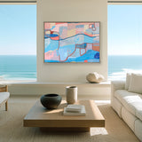 Miami Abstract IV (Canvas) Large (1109mm W x 903mm H)