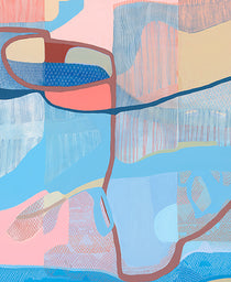 Miami Abstract IV (Canvas)