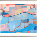 Miami Abstract IV X-Large (1400mm W x 1000mm H) / Clear Acrylic