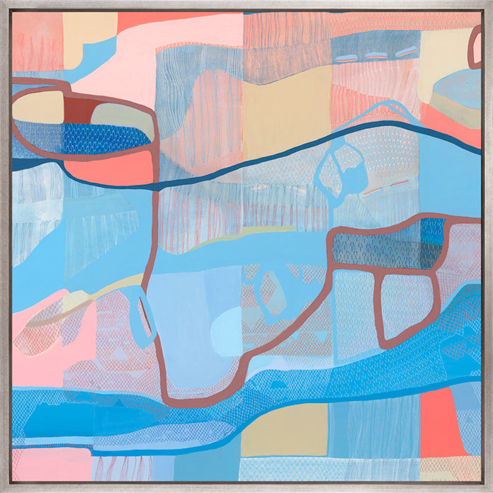 Miami Abstract V (Canvas)