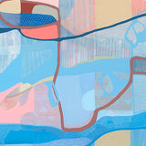 Miami Abstract V (Canvas) Large (860mm W x 860mm H)