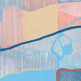 Miami Abstract VI X-Large (1050mm W x 1050mm H) / Clear Acrylic