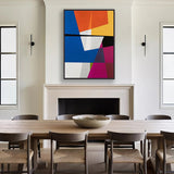 Colour Array I (Canvas) Large (903mm W x 1109mm H)