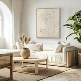 Miko Nude Study I (Canvas) Large (903mm W x 1109mm H)