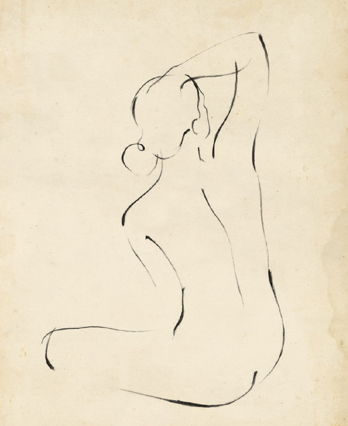 Miko Nude Study I (Canvas)