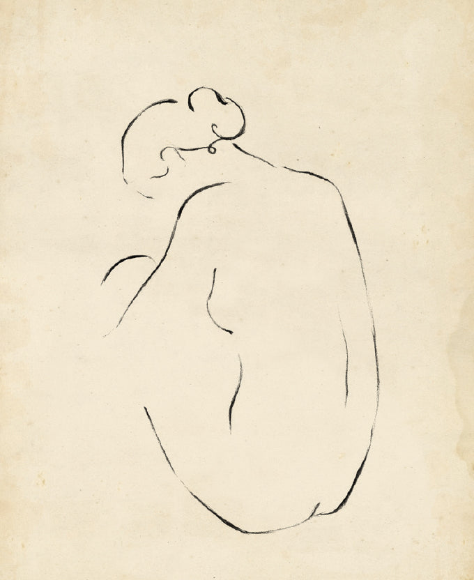 Miko Nude Study II (Canvas)