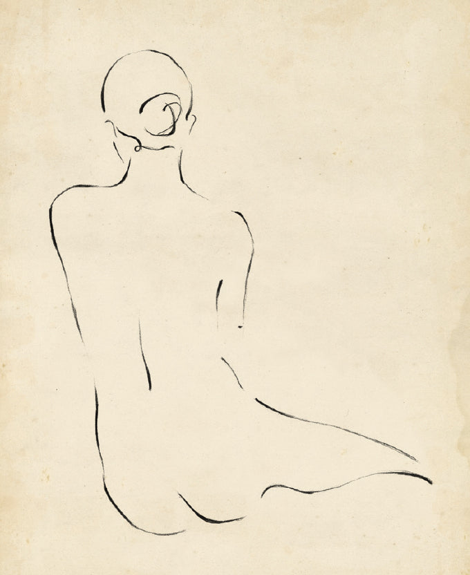 Miko Nude Study III (Canvas)