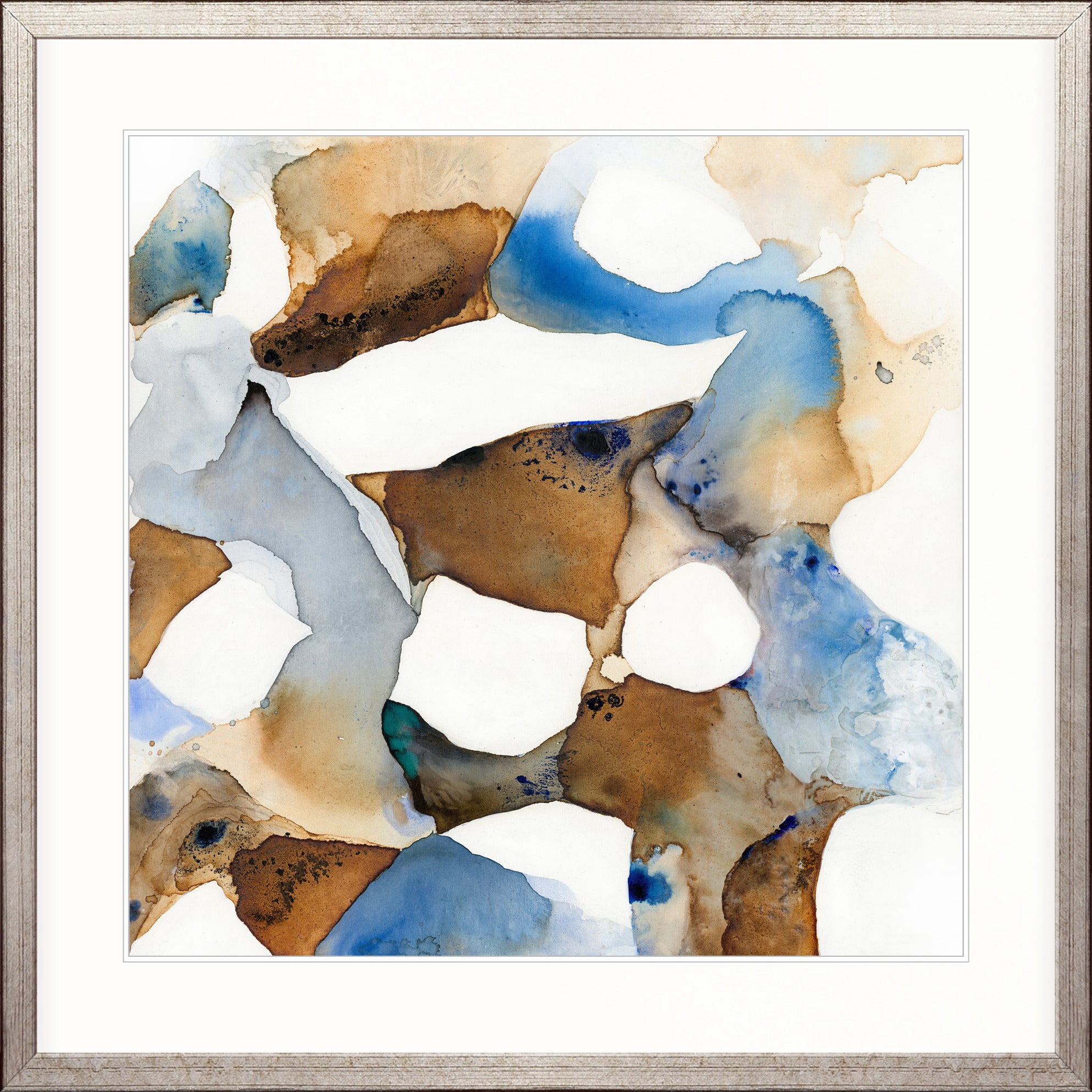 Mineral Veil Abstract I X-Large (1015mm W x 1015mm H) / Clear Acrylic