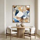 Mineral Veil Abstract II (Canvas) Large (860mm W x 860mm H)