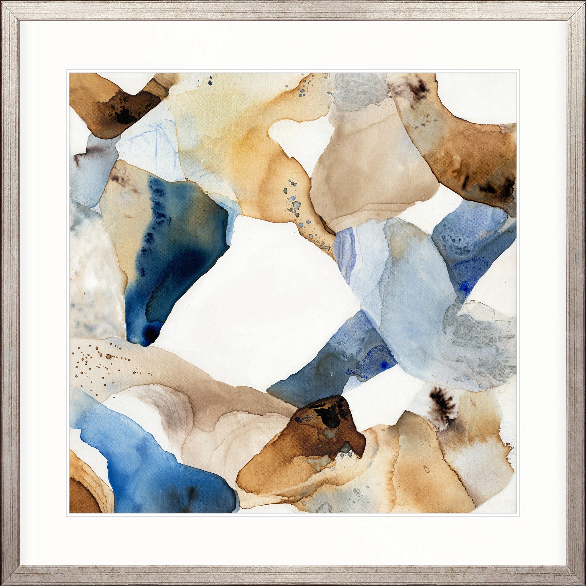 Mineral Veil Abstract II X-Large (1015mm W x 1015mm H) / Clear Acrylic