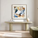 Mineral Veil Abstract II X-Large (1015mm W x 1015mm H) / Clear Acrylic