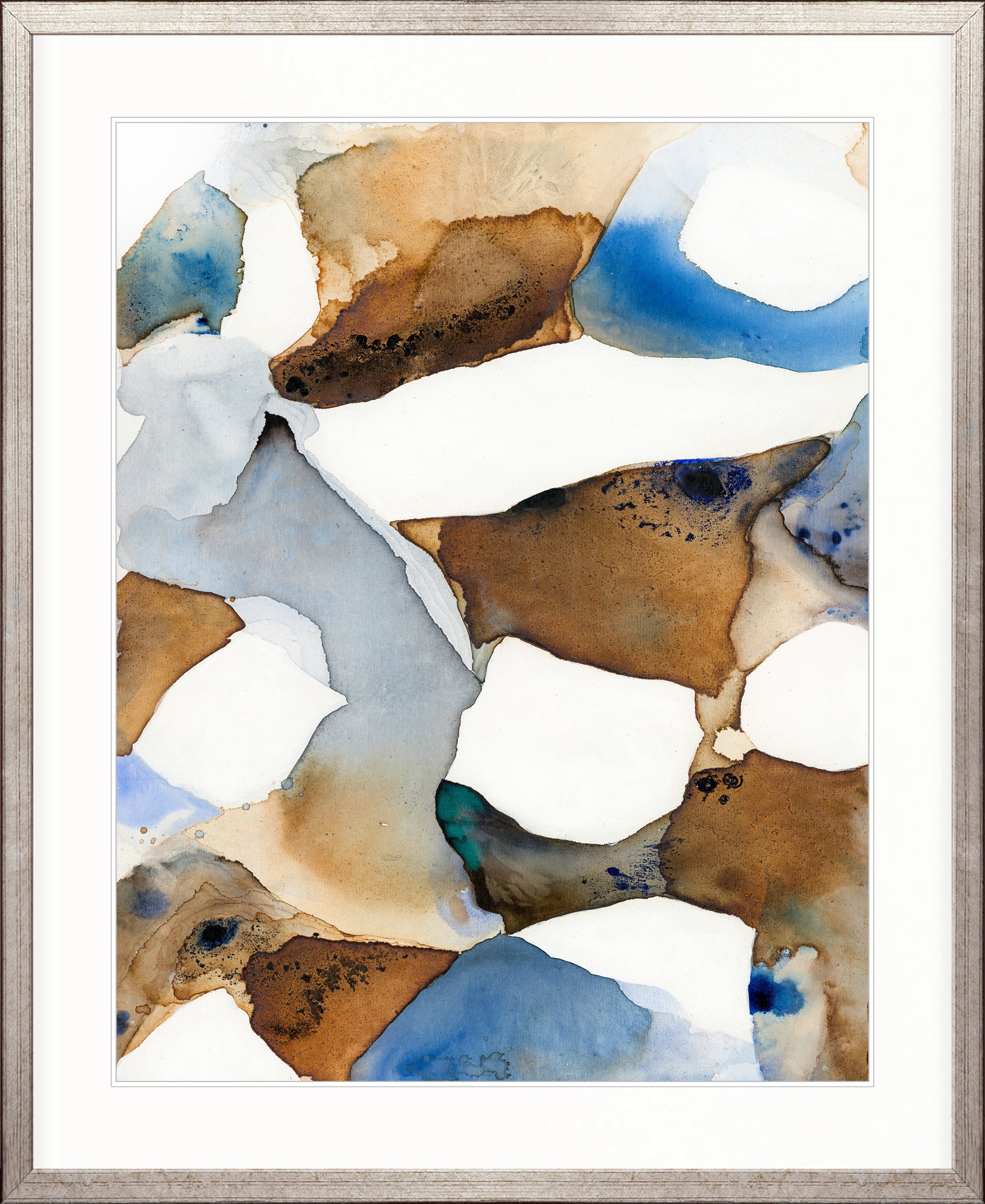 Mineral Veil Abstract V X-Large (1000mm W x 1400mm H) / Clear Acrylic