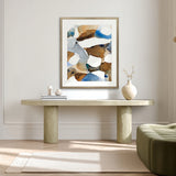 Mineral Veil Abstract V X-Large (1000mm W x 1400mm H) / Clear Acrylic