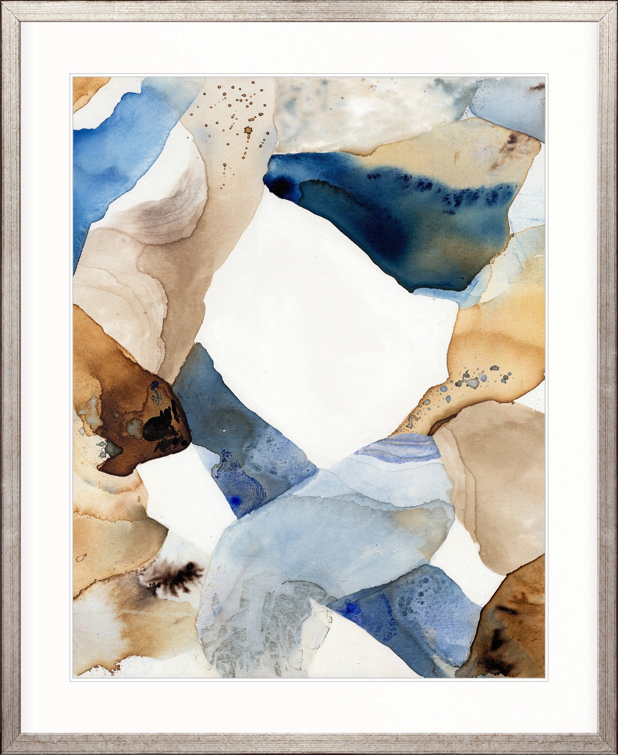 Mineral Veil Abstract VI X-Large (1000mm W x 1400mm H) / Clear Acrylic