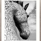 Mythical Kelpie Small (465mm W x 560mm H) / Standard Clear Glass