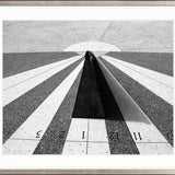 Sundial des Topes Small (560mm W x 465mm H) / Standard Clear Glass