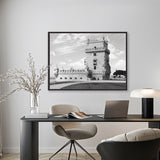 Belem Tower (Canvas) Large (1109mm W x 903mm H)
