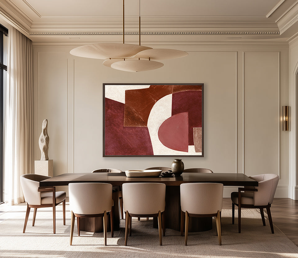 Monaco Abstract II (Canvas)