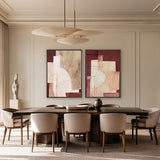 Monaco Abstract III (Canvas) Large (903mm W x 1109mm H)