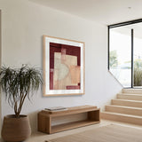 Monaco Abstract III X-Large (1400mm W x 1000mm H) / Clear Acrylic