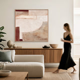 Monaco Abstract IV (Canvas) Large (903mm W x 1109mm H)