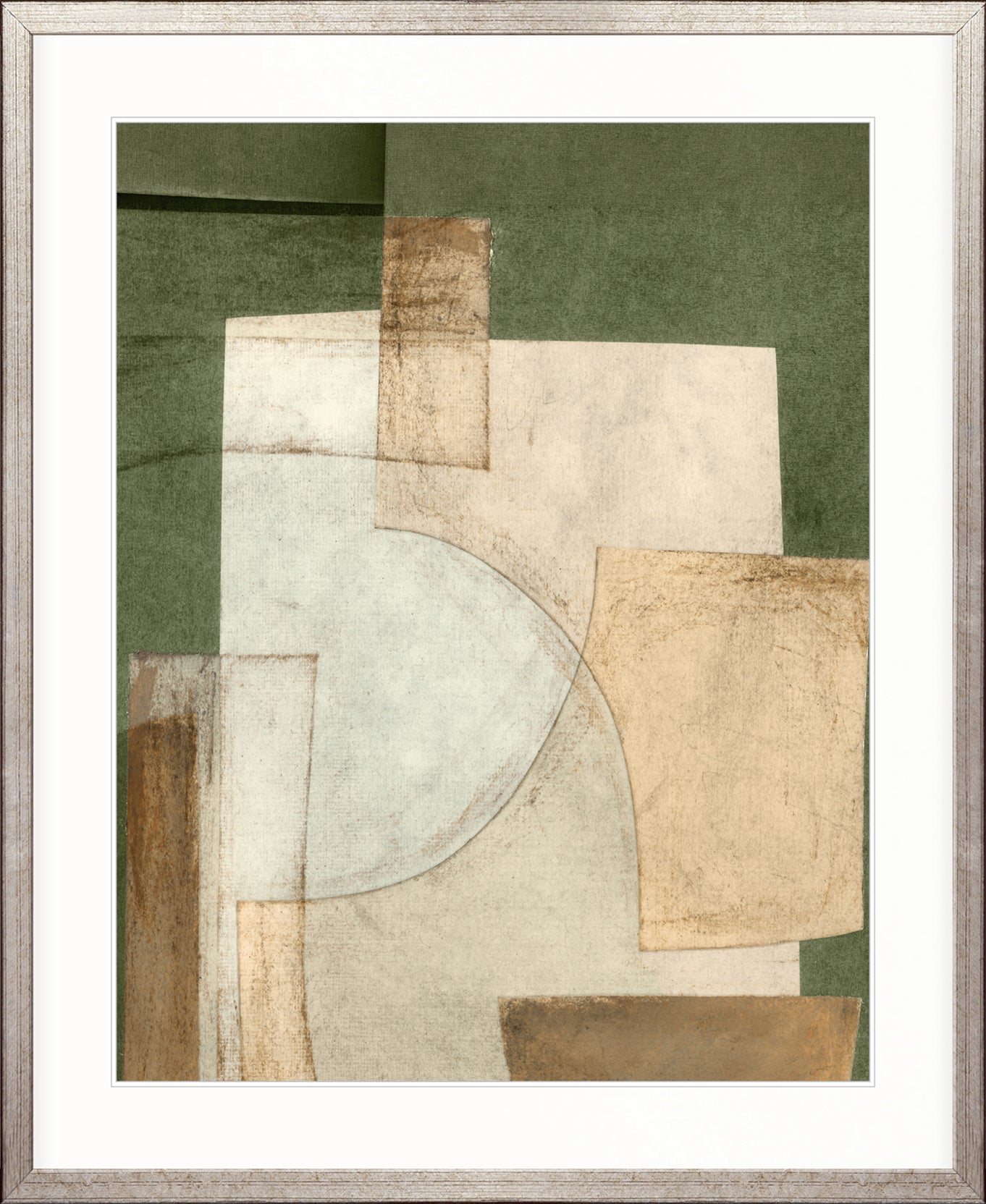 Monaco Abstract IX X-Large (1000mm W x 1400mm H) / Clear Acrylic