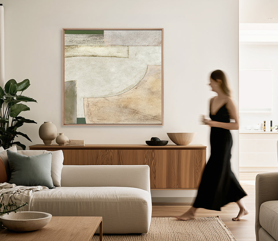 Monaco Abstract X (Canvas)