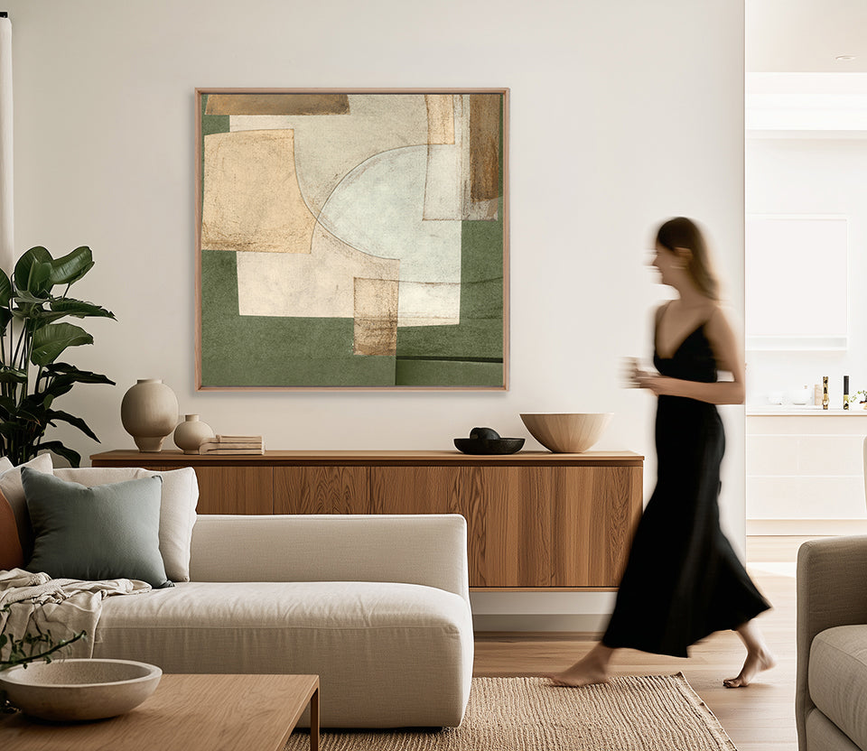 Monaco Abstract XII (Canvas)