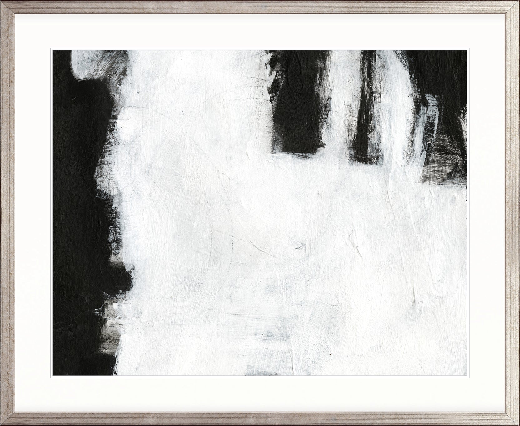 Monolith Abstract I X-Large (1400mm W x 1000mm H) / Clear Acrylic