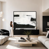 Monolith Abstract II (Canvas) Large (903mm W x 1109mm H)