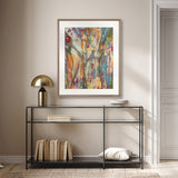 Monte Verra Abstract I X-Large (1000mm W x 1400mm H) / Clear Acrylic