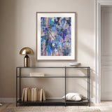 Monte Verra Abstract II X-Large (1000mm W x 1400mm H) / Clear Acrylic