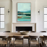 Coastal Inlet III (Canvas) Large (903mm W x 1109mm H)