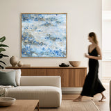 Marcelline Traces Abstract VIII (Canvas) Large (860mm W x 860mm H)