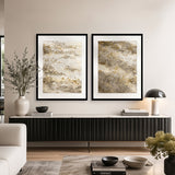 Marcelline Traces Abstract X X-Large (1000mm W x 1400mm H) / Clear Acrylic