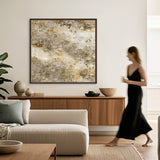 Marcelline Traces Abstract XI (Canvas) Large (860mm W x 860mm H)