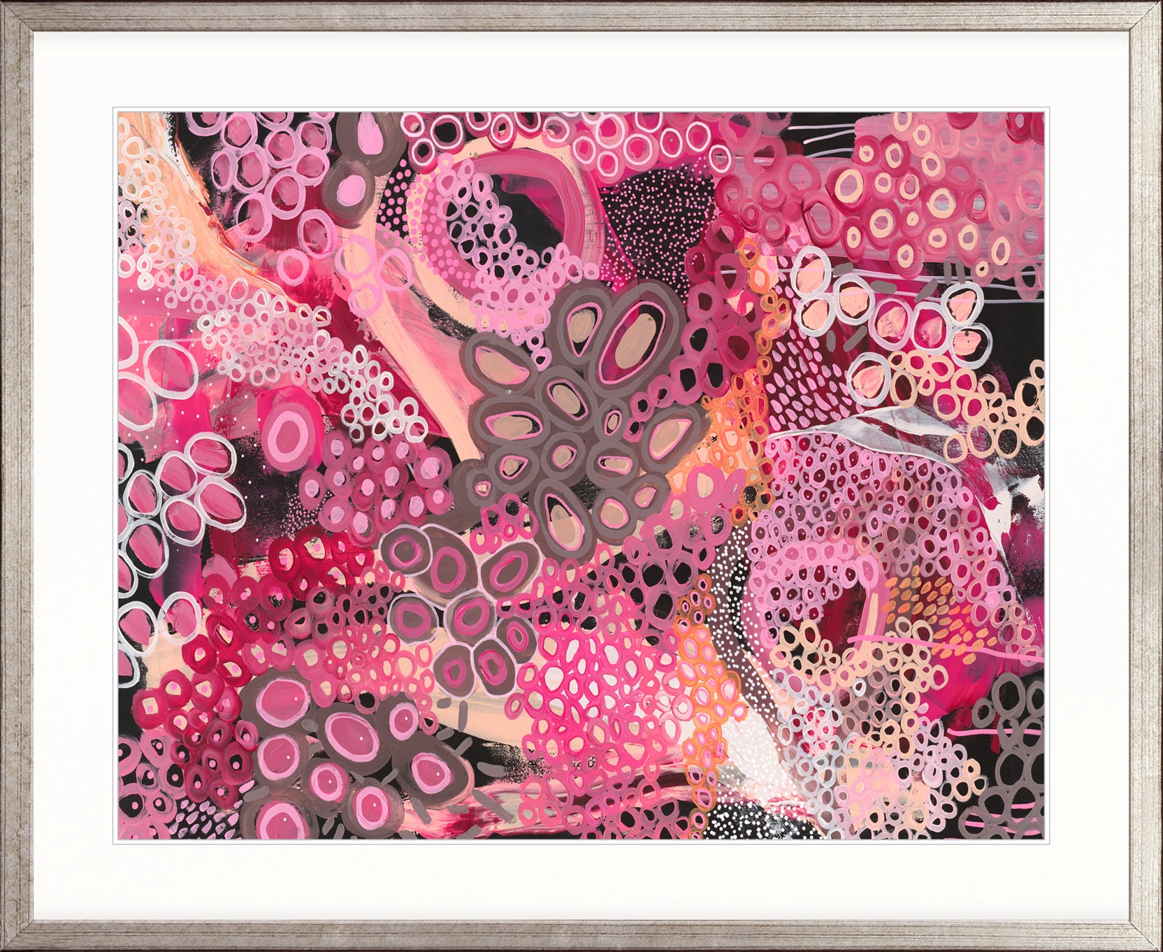 Murrawari Impressions I X-Large (1000mm W x 1400mm H) / Clear Acrylic