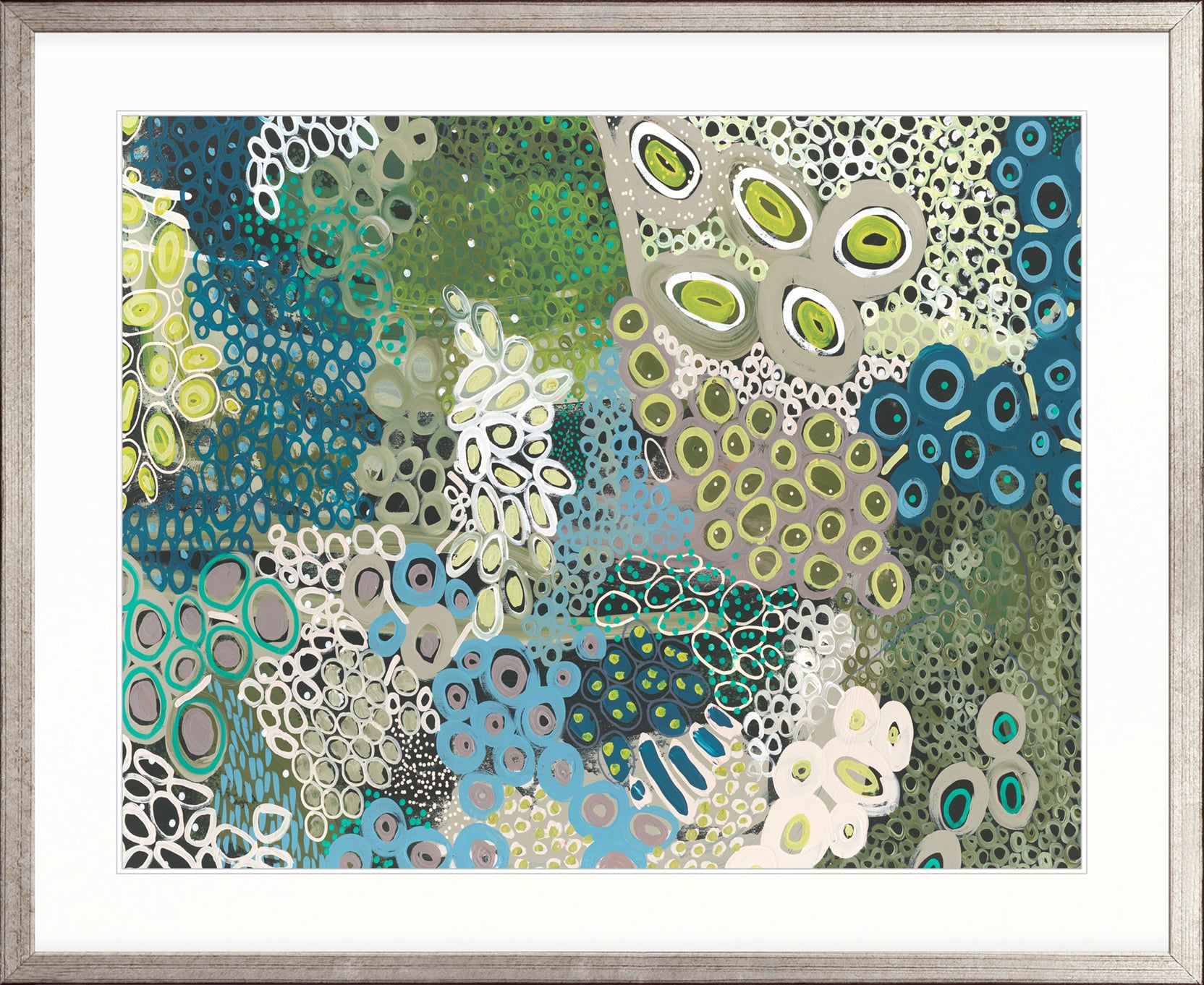 Murrawari Impressions III X-Large (1000mm W x 1400mm H) / Clear Acrylic