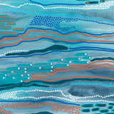 Murrawari Impressions IV X-Large (1000mm W x 1400mm H) / Clear Acrylic