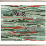 Murrawari Impressions V X-Large (1000mm W x 1400mm H) / Clear Acrylic