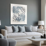 Naturalist Still LIfe IV X-Large (1000mm W x 1400mm H) / Clear Acrylic