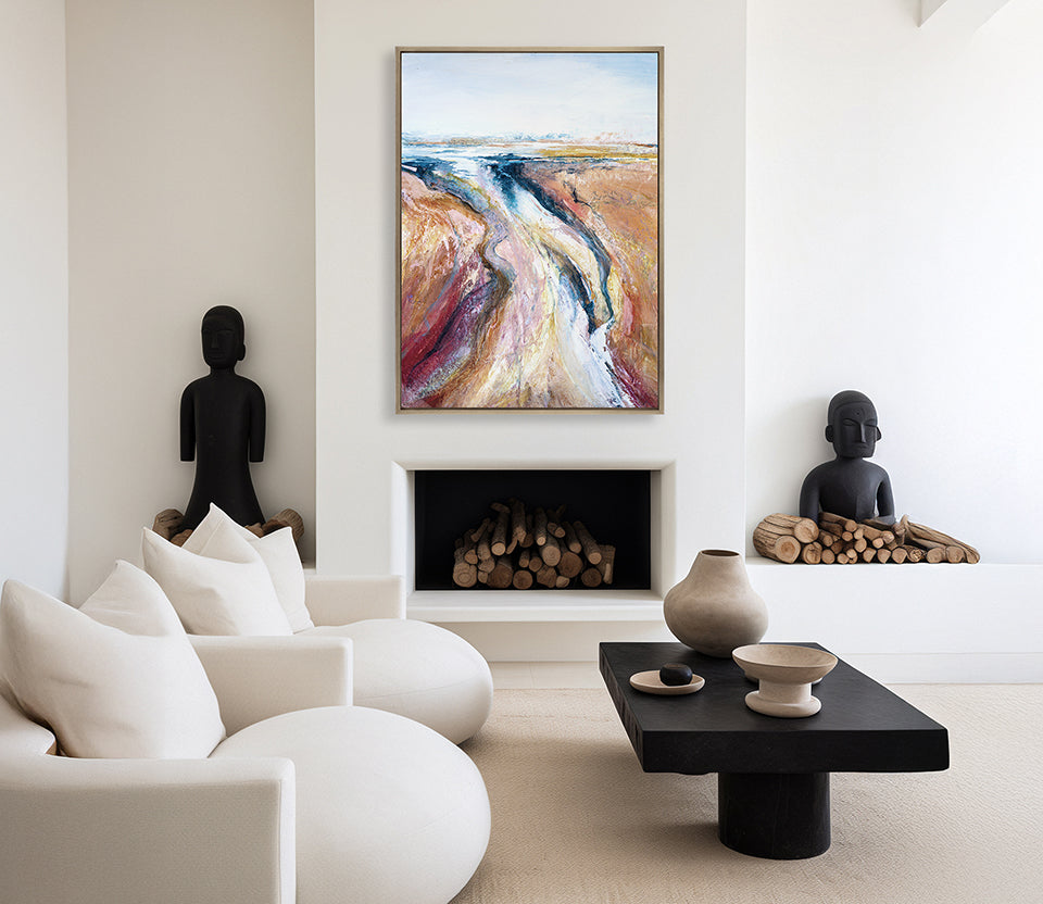 Nebula Landscape III (Canvas)