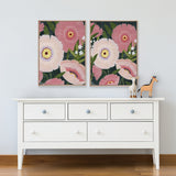 Night Garden V (Canvas) Large (903mm W x 1109mm H)