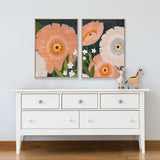 Night Garden X (Canvas) Large (903mm W x 1109mm H)