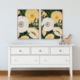 Night Garden XVII (Canvas) Large (903mm W x 1109mm H)