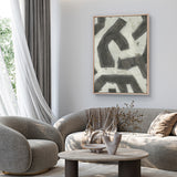 Nomad Graphic V (Canvas) Large (903mm W x 1109mm H)