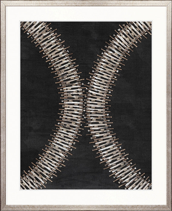 Sculptural Luxe Print VI